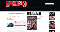 Desktop Screenshot of boxingmonthly.com
